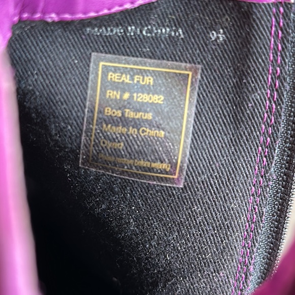 Dolce Vita real fur funky boots - Picture 17 of 17